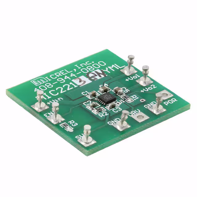 MIC2213-GNYML-EV Microchip Technology  Cartes d'évaluation - Régulateurs de tension linéaires